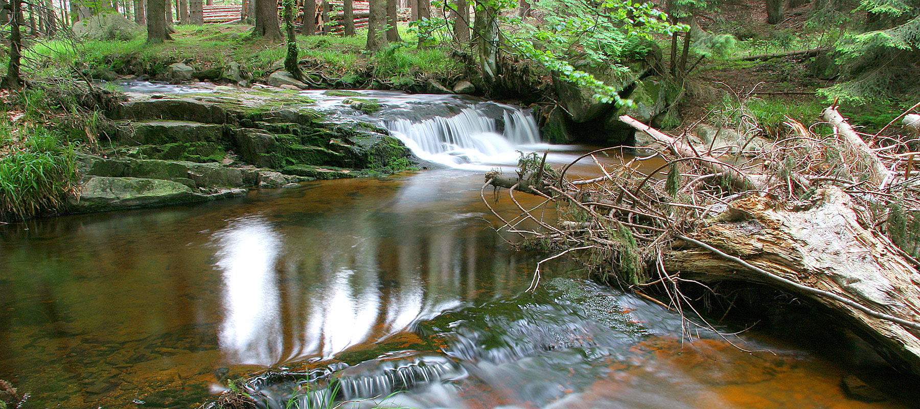 Anfahrt nach Mauth-Finsterau im Bayerischen Wald